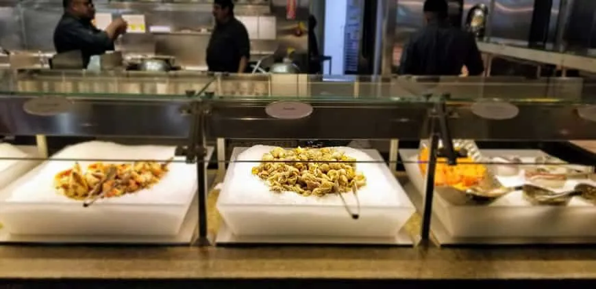 Bacchanal Buffet seafood