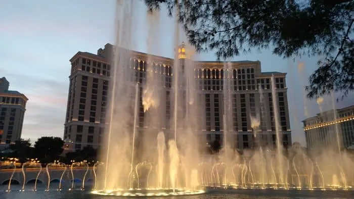 Fountains at the Bellagio