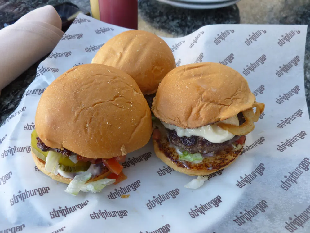Stripburger's Mini Burger Sampler