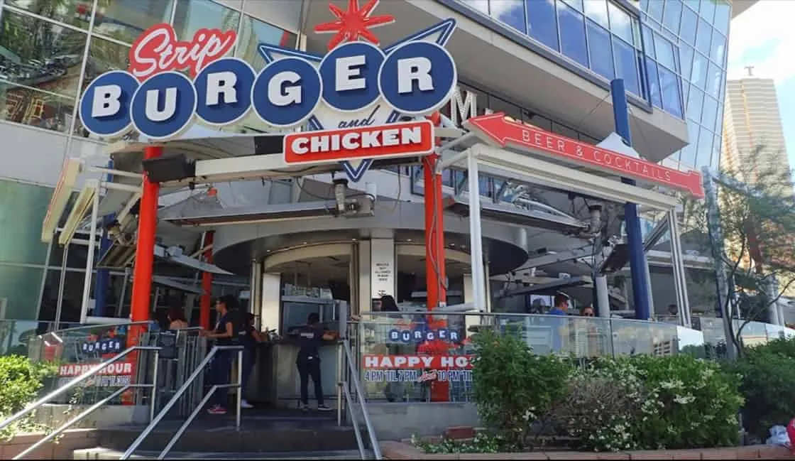 Stripburger and Chicken
