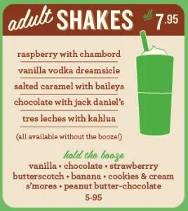 Stripburger shakes
