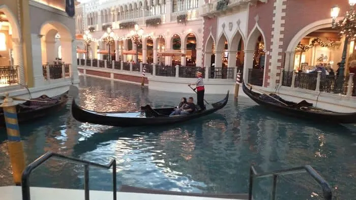 Gondola Ride Venetian