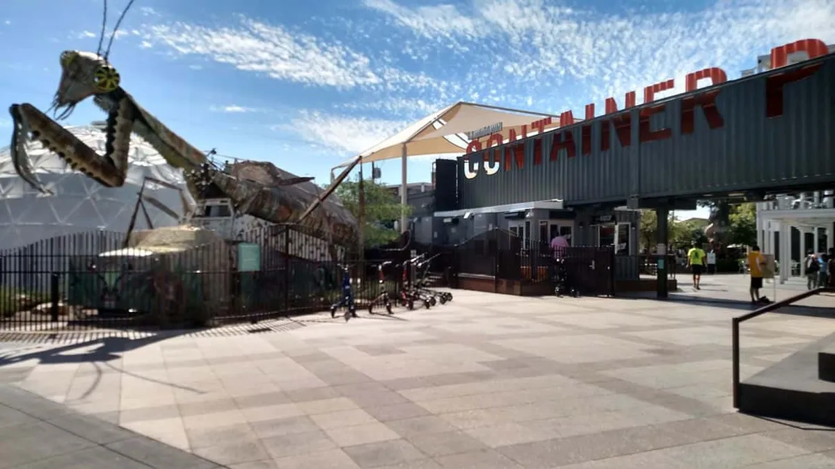 Container Park in Downtown Las Vegas