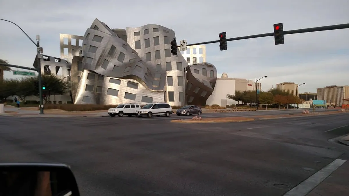 Crazy Building in Vegas