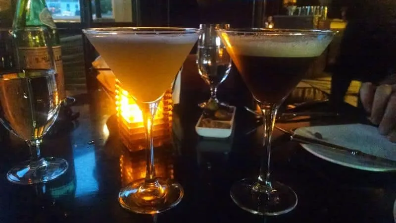 Martinis at Olives, Las Vegas