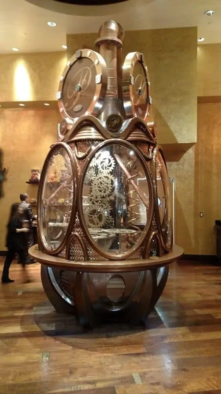 Payard Patisserie Chocolate Clock