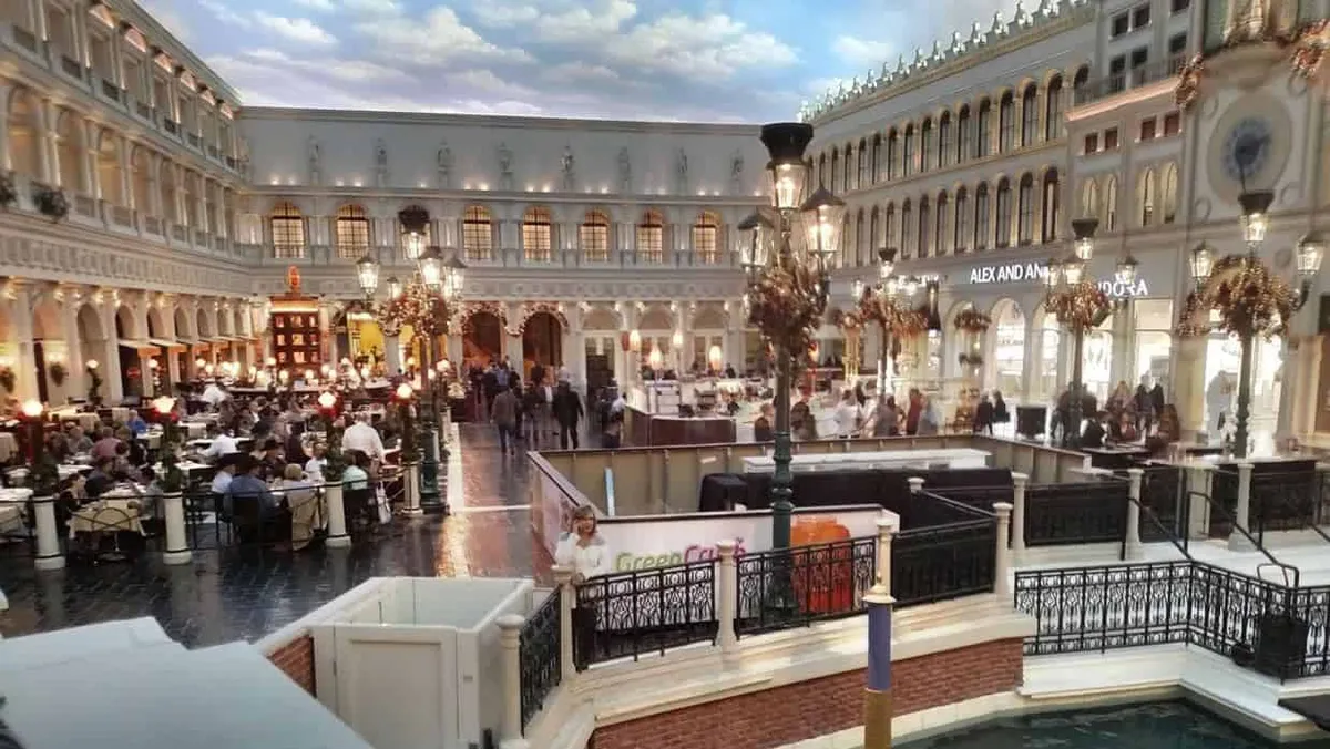 St Mark's Square in Venetian Las Vegas