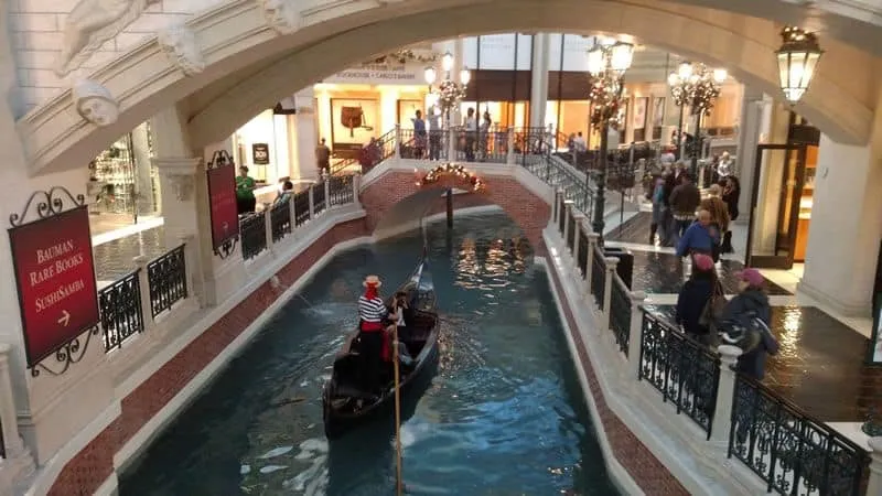 Gondola at Venetian