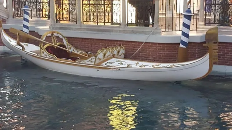 Venetian Wedding Gondola