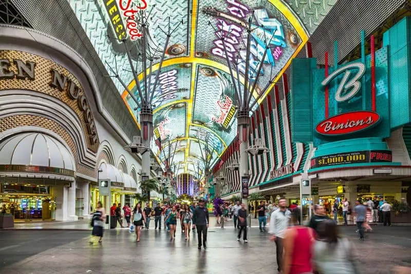 Fremont Street Walking Tour in Downtown Vegas