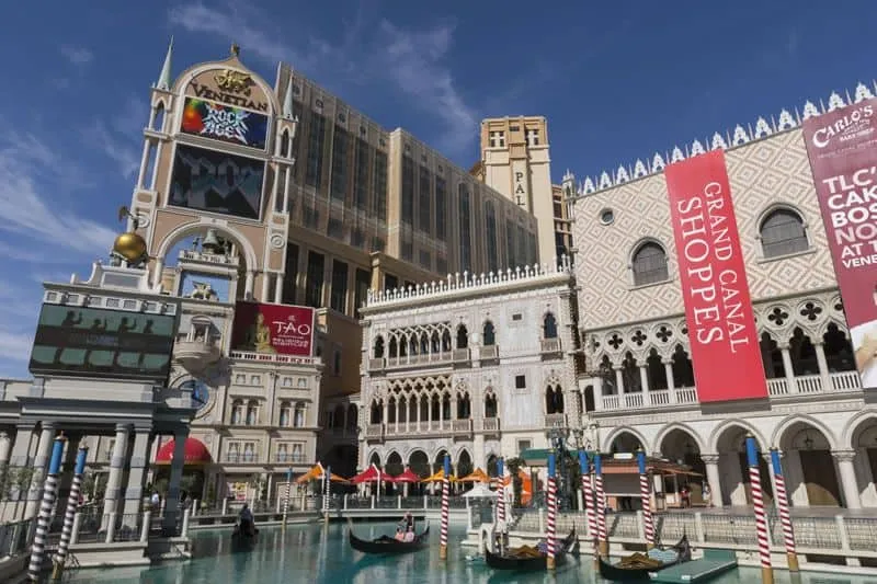 Grand canal Shoppes at the Venetian