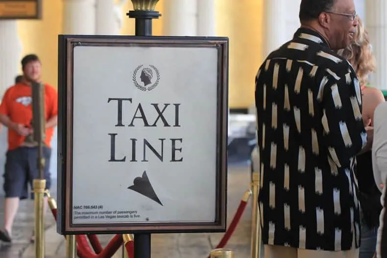taxi line