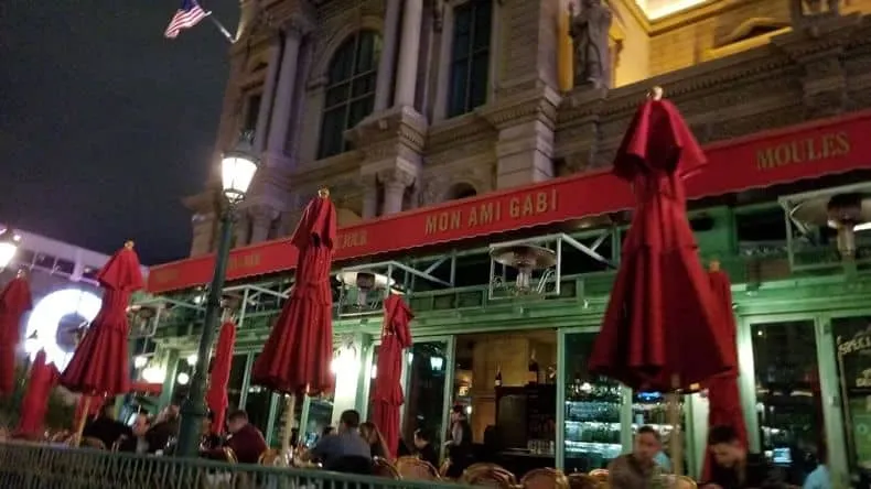 Mon Ami Gabi Las Vegas