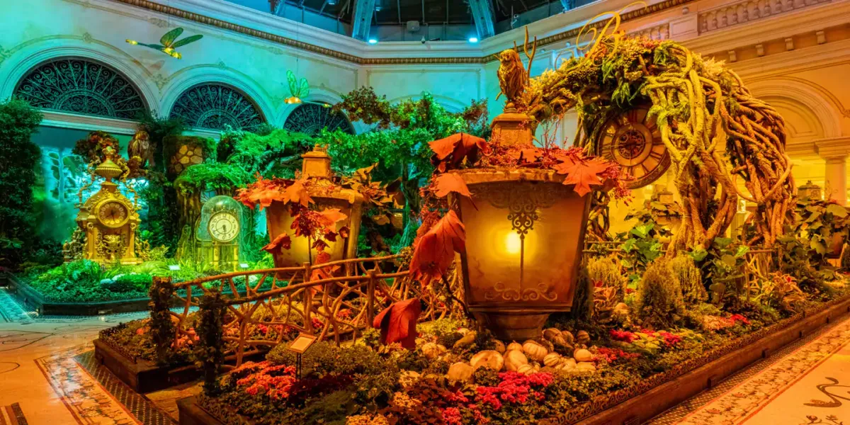 Bellagio Conservatory Sept 2024 Garden of Time