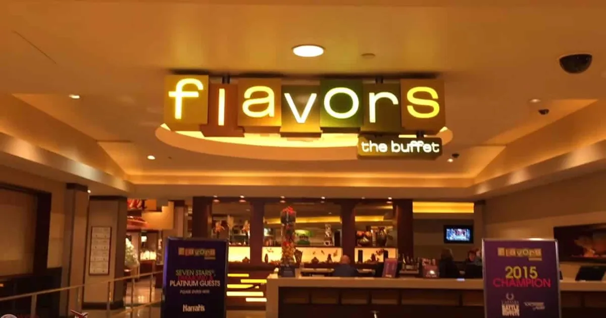 Flavors Buffet at Harrahs Las Vegas