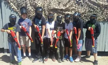Combat Zone Paintball Party