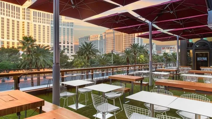 Beer Park in the Paris Las Vegas hotel