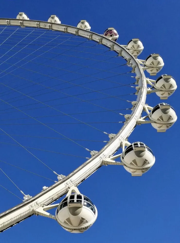 Bottom view of High Roller