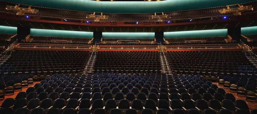 park theater view of audience