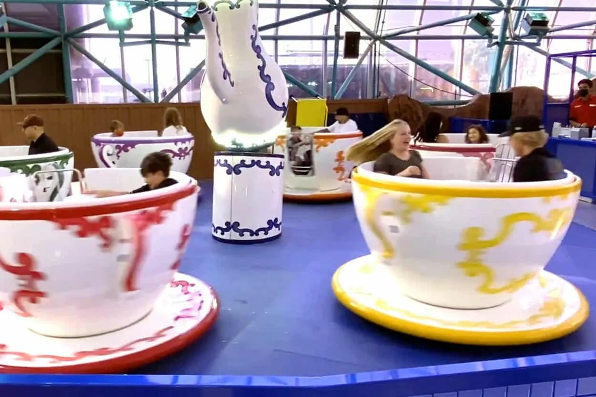 Adventuredome Twistin Teacups