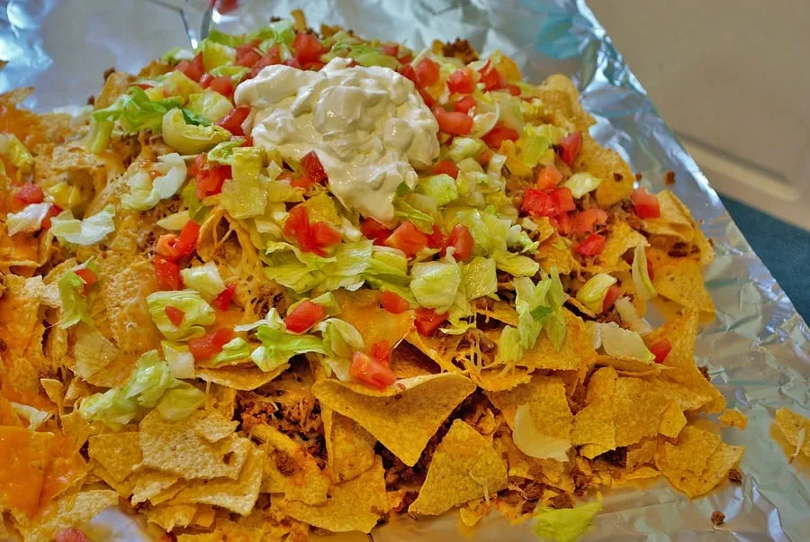 nachos at Jose Cuervo Tequileria