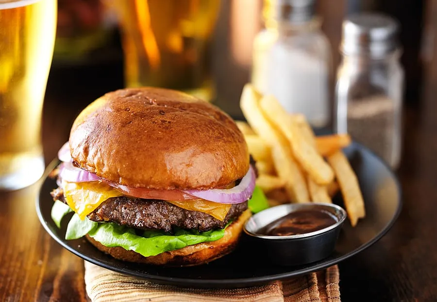 Burke in the Box Burger