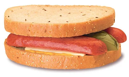 sandwich polish sandwich Wienerschnitzel
