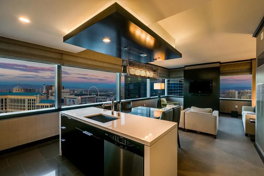 Vdara Las Vegas kitchen