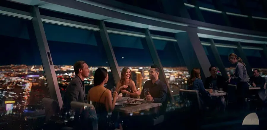 Dinner with a View at the Strat