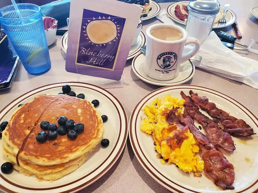 Breakfast at Blueberry Hill Las Vegas