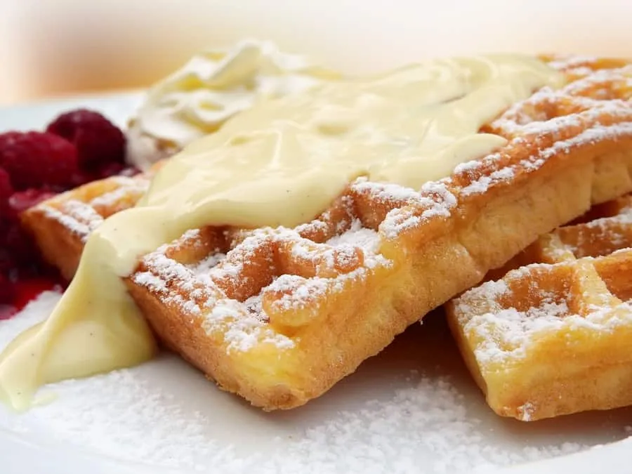 Butter Cream Waffles