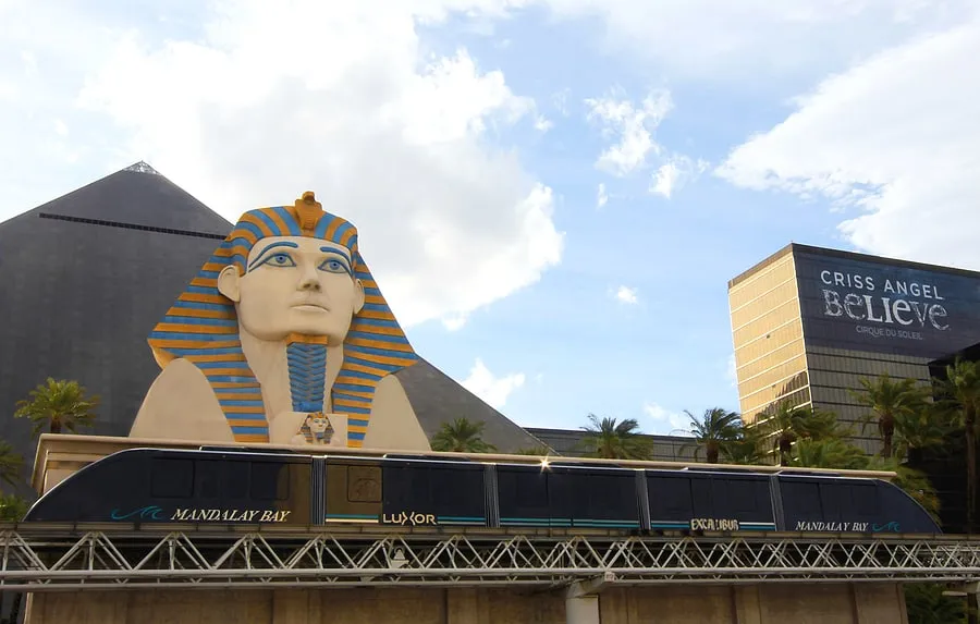 Excalibur Hotel Tram