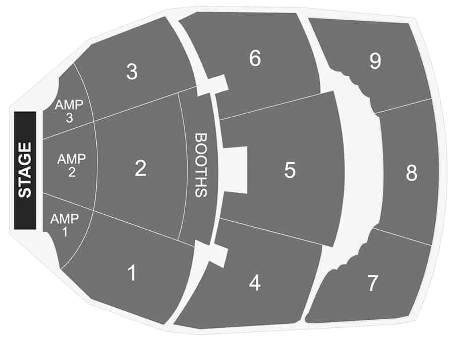 Penn & Teller Seating