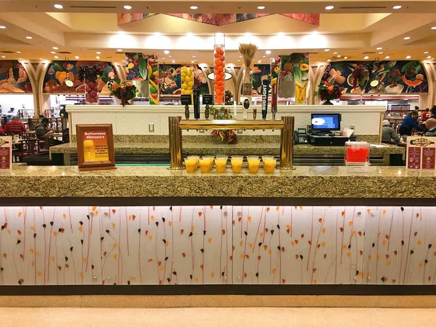 garden buffet at south point