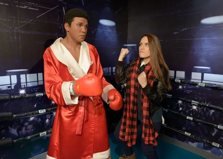 Muhammad Ali wax figure