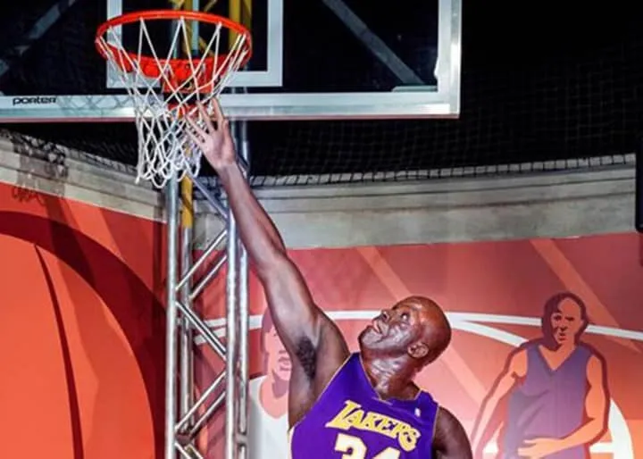 Shaquille O'Neal at Wax Museum