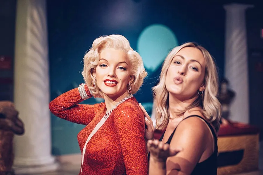 Marilyn Monroe Wax figure