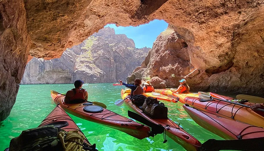half day kayak tour of the black canyon