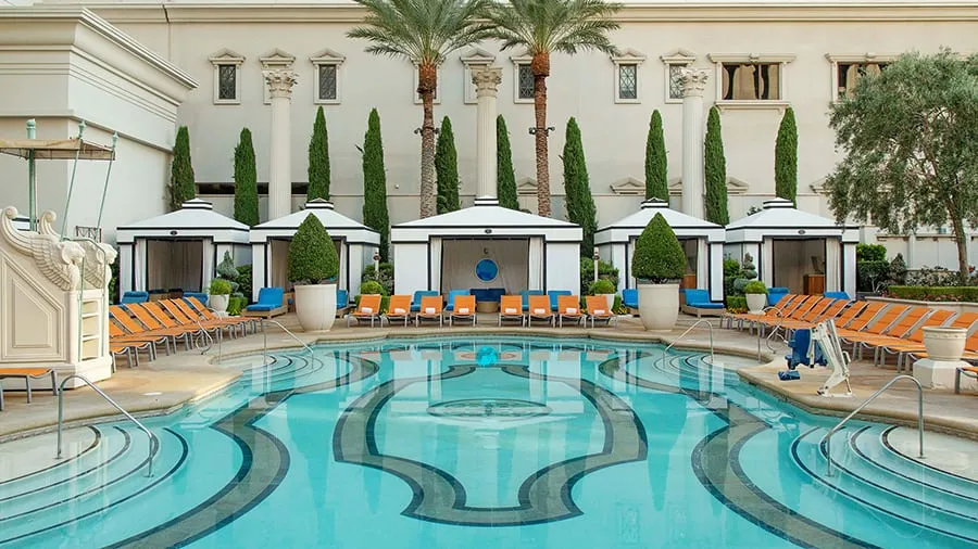 cabanas and chairs at the jupiter pool