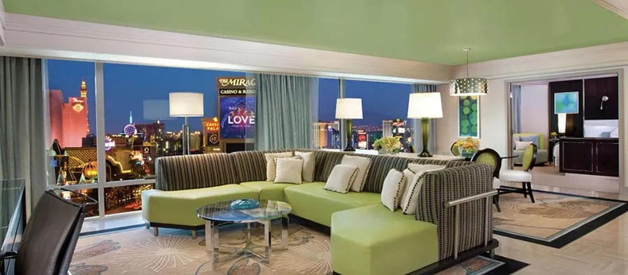 mirage hotel tower suite