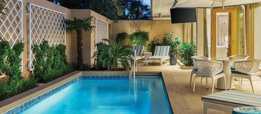 mirage villas lanai two bedroom pool