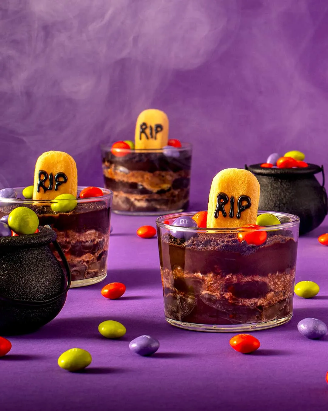 m&m graveyard cups.