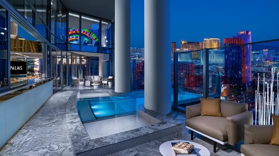palms 2 story sky villa