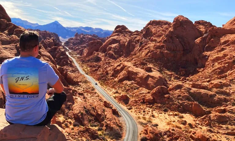 red rock canyon tour with valley of fire state park by jns tour company