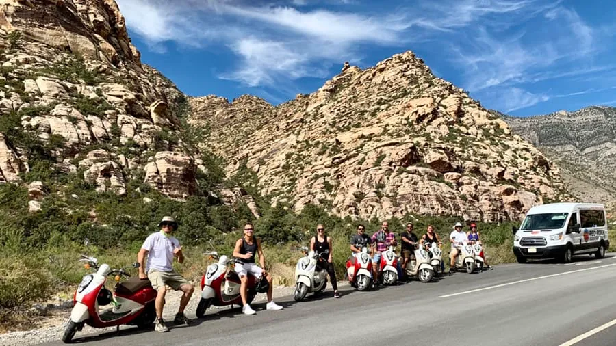 Scooter Tour of Red Rock Canyon by Red Rock Scooter Tours