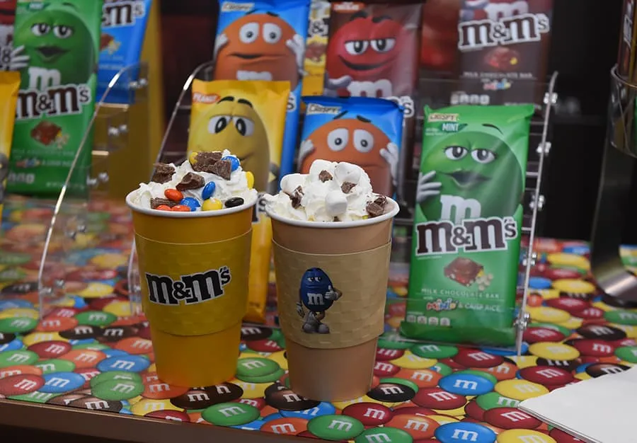 the mm chocolate bar