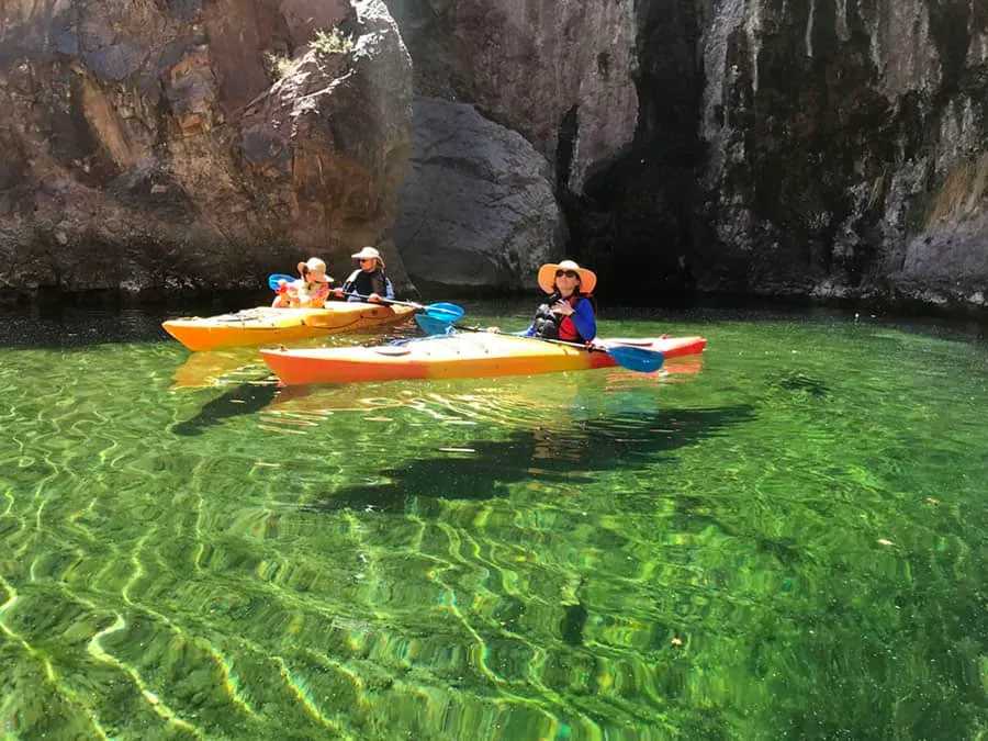 Emerald Cave Three Hour Kayak Tour from Las Vegas by River Dogz