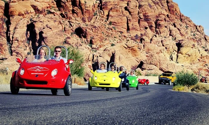 three wheel scooter red rock canyon tours by scoot city tours