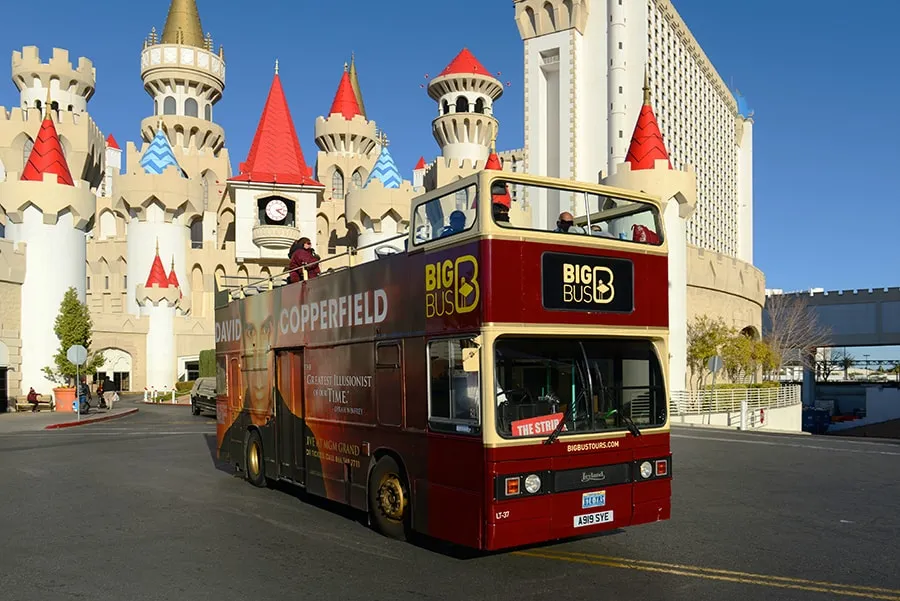 Double Decker Big Bus Deluxe Tour of Las Vegas by Big Bus Tours