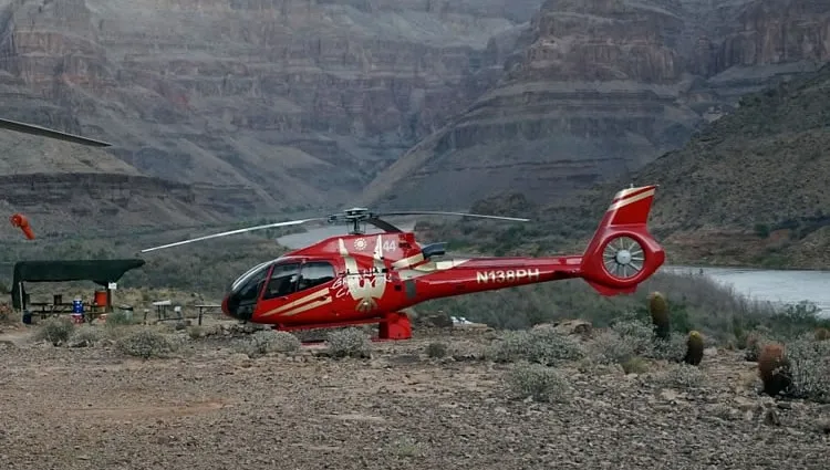 grand canyon helicopter boat skywalk tour by canyon tours